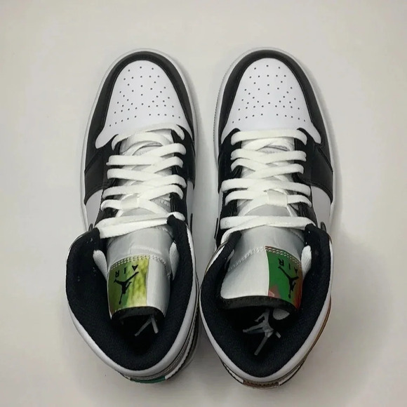 Nike Jordan 1 Mid HEAT REACTIVE Men’s Sneakers 10 New - Picture 8 of 12